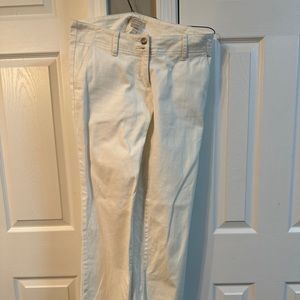 MICHAEL KORS Womens Size 6 Stretch Boot Cut Denim Jeans White Pants